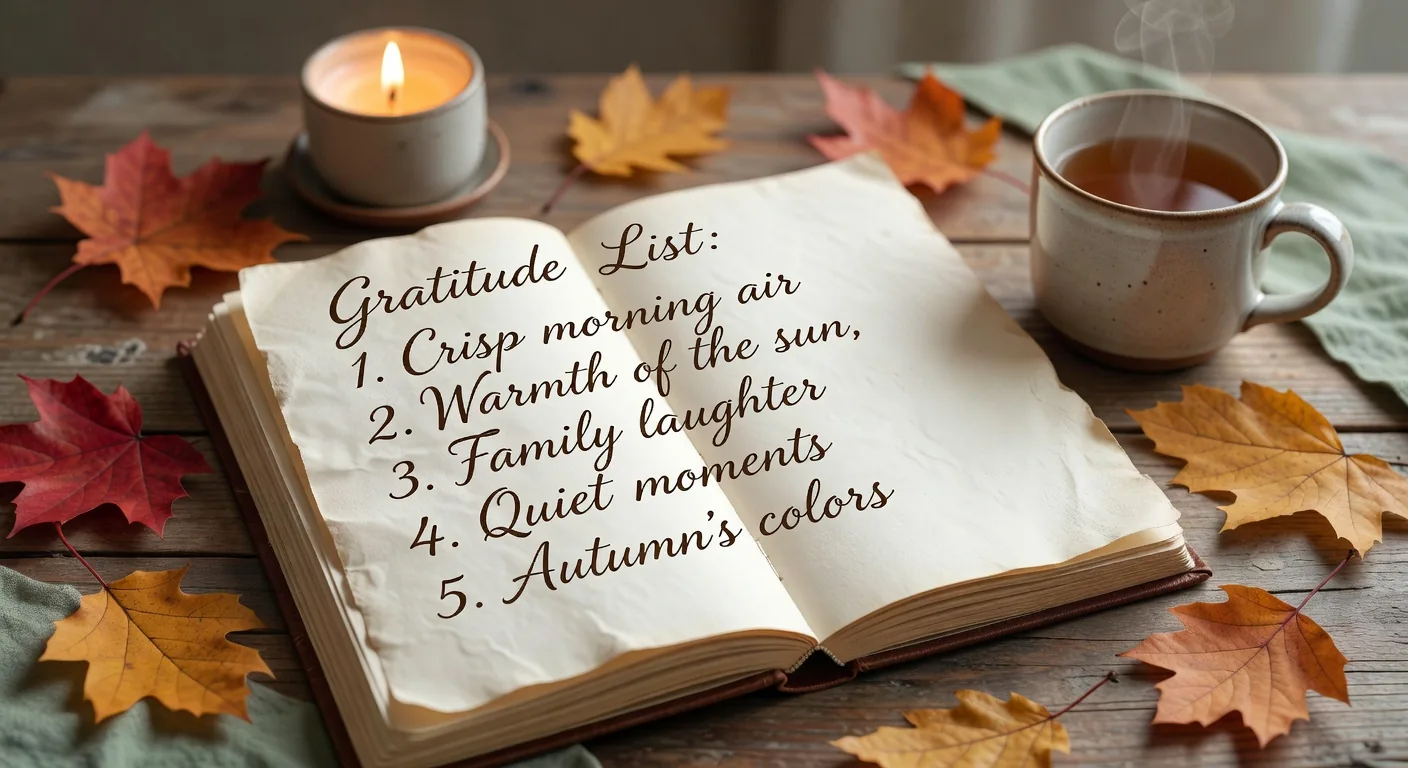 Gratitude writing